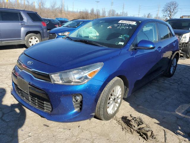 KIA RIO EX 2018 with VIN 3KPA35AB1JE057549 - Photo from auction