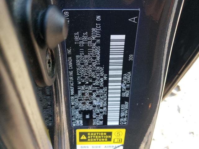 Photo 14 from auction – 2010 LEXUS RX 350 with VIN 2T2BK1BA7AC042165