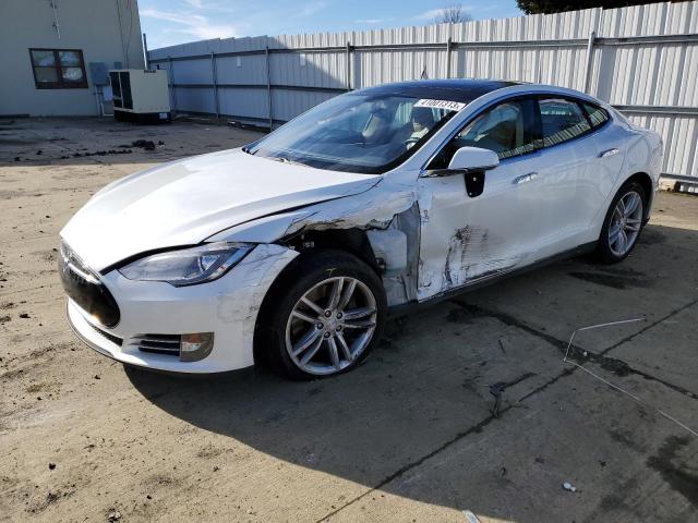 TESLA MODEL S 2014 with VIN 5YJSA1H11EFP32137 - Photo from auction