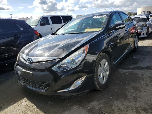 HYUNDAI SONATA HYB 2012 with VIN KMHEC4A42CA041584 - Photo from auction