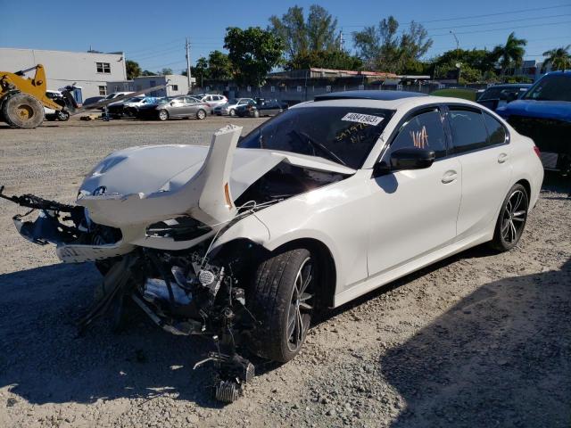 Photo 1 from auction – 2020 BMW 330I with VIN 3MW5R1J01L8B14354