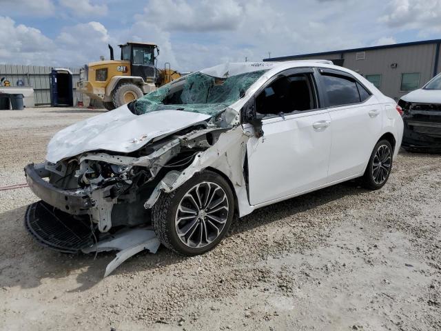 TOYOTA COROLLA L 2015 with VIN 2T1BURHEXFC387172 - Photo from auction