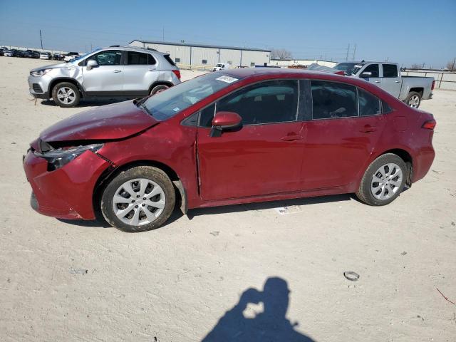 TOYOTA COROLLA LE 2022 with VIN 5YFEPMAE2NP346471 - Photo from auction