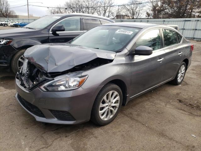 NISSAN SENTRA S 2019 with VIN 3N1AB7AP3KL608879 - Photo from auction