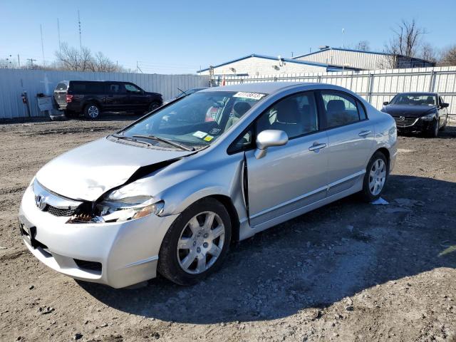 HONDA CIVIC LX 2010 with VIN 2HGFA1F56AH326609 - Photo from auction