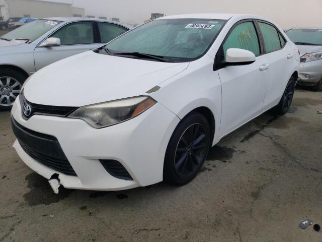 TOYOTA COROLLA L 2014 with VIN 5YFBURHE2EP103029 - Photo from auction