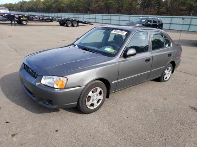 HYUNDAI ACCENT GL 2002 with VIN KMHCG45C92U392759 - Photo from auction