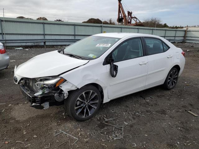 TOYOTA COROLLA L 2019 with VIN 2T1BURHE7KC183374 - Photo from auction