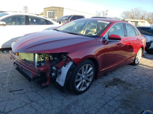LINCOLN MKZ 2016 with VIN 3LN6L2G93GR625032 - Photo from auction