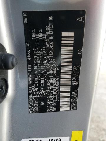 Photo 14 from auction – 2011 TOYOTA SIENNA XLE with VIN 5TDYK3DC5BS044501