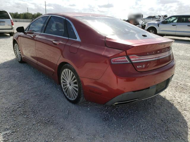 Photo 2 from auction – 2017 LINCOLN MKZ RESERV with VIN 3LN6L5E98HR606403