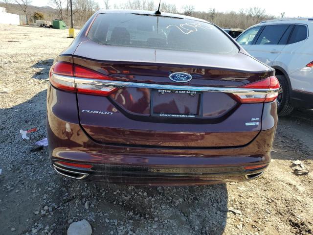 Photo 6 from auction – 2017 FORD FUSION SE with VIN 3FA6P0T99HR268448
