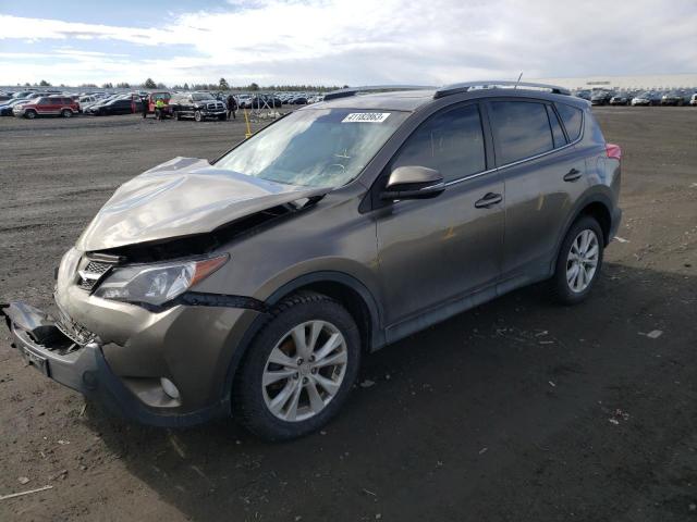 TOYOTA RAV4 LIMIT 2014 with VIN 2T3DFREV3EW191568 - Photo from auction