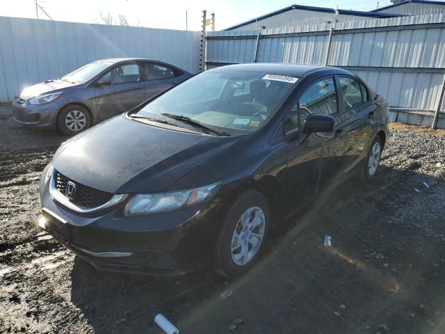 Photo 1 from auction – 2014 HONDA CIVIC LX with VIN 2HGFB2F50EH529181