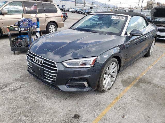 AUDI A5 PREMIUM 2018 with VIN WAUYNGF58JN017839 - Photo from auction