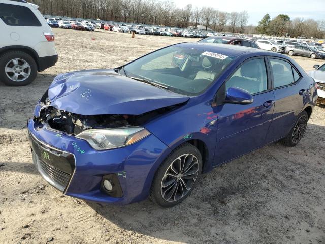 TOYOTA COROLLA L 2015 with VIN 2T1BURHE8FC386263 - Photo from auction