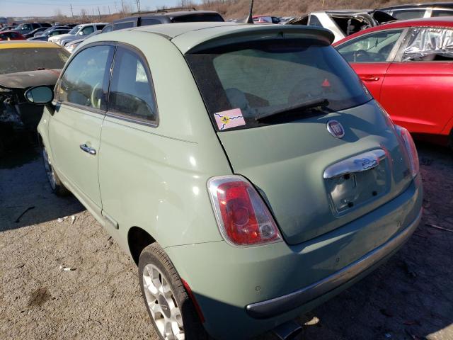 صورة رقم 2 من المزاد - 2017 FIAT 500 LOUNGE مع VIN 3C3CFFCRXHT535817
