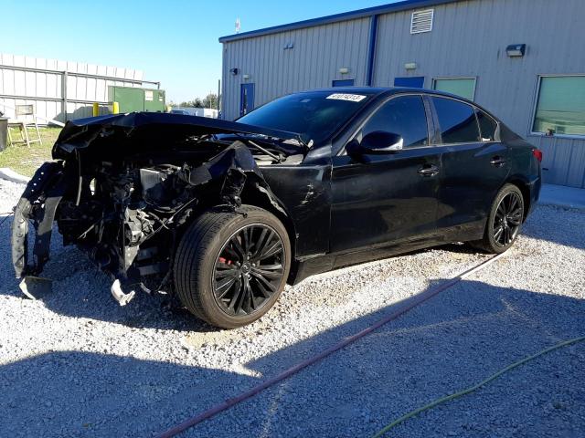 INFINITI Q50 LUXE 2018 with VIN JN1EV7AR3JM439302 - Photo from auction