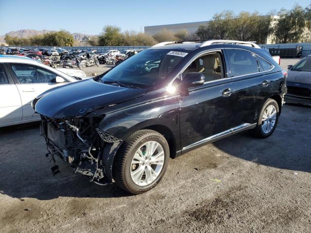 LEXUS RX 450 2010 with VIN JTJBC1BA9A2016826 - Photo from auction