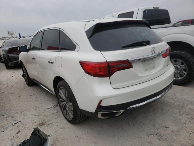 Photo 2 from auction – 2017 ACURA MDX TECHNO with VIN 5FRYD4H56HB024975