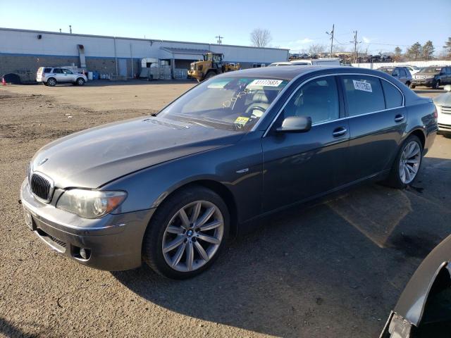 BMW 750 2007 with VIN WBAHN83597DT74049 - Photo from auction