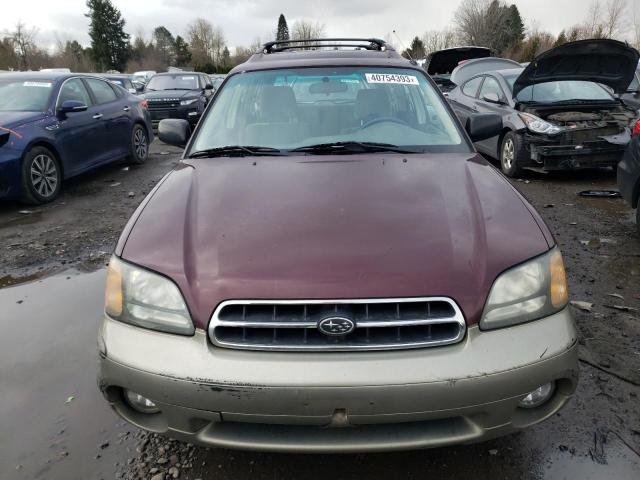 Photo 5 from auction – 2001 SUBARU LEGACY OUT with VIN 4S3BH665716649896