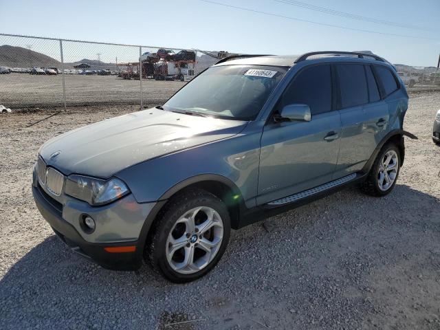 BMW X3 2009 with VIN WBXPC93419WJ26535 - Photo from auction