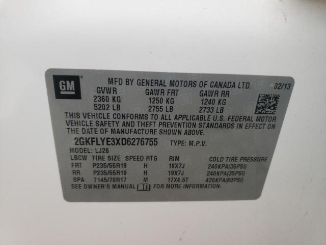 Photo 14 from auction – 2013 GMC TERRAIN DE with VIN 2GKFLYE3XD6276755
