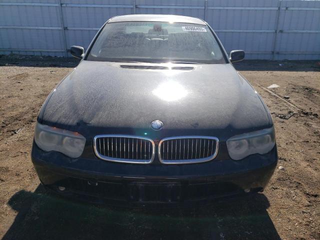 Photo 5 from auction – 2005 BMW 745 I with VIN WBAGL63565DP76341