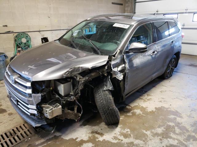 TOYOTA HIGHLANDER 2018 with VIN 5TDJZRFH2JS898109 - Photo from auction