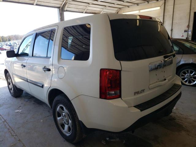 Photo 2 from auction – 2013 HONDA PILOT LX with VIN 5FNYF3H27DB001176
