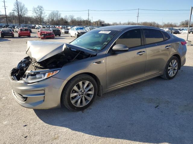 KIA OPTIMA LX 2018 with VIN 5XXGT4L36JG270742 - Photo from auction