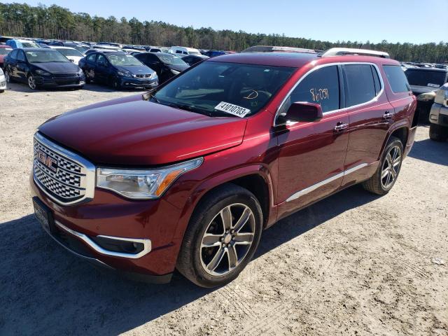 GMC ACADIA DEN 2017 with VIN 1GKKNPLS7HZ242411 - Photo from auction