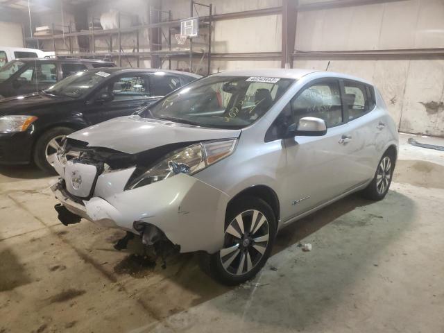 NISSAN LEAF S 2013 with VIN 1N4AZ0CP4DC411754 - Photo from auction