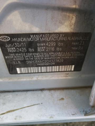 Photo 14 from auction – 2012 HYUNDAI SONATA GLS with VIN 5NPEB4AC2CH327829