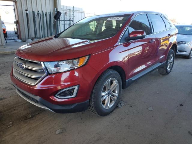FORD EDGE SEL 2015 with VIN 2FMTK4J80FBB66072 - Photo from auction