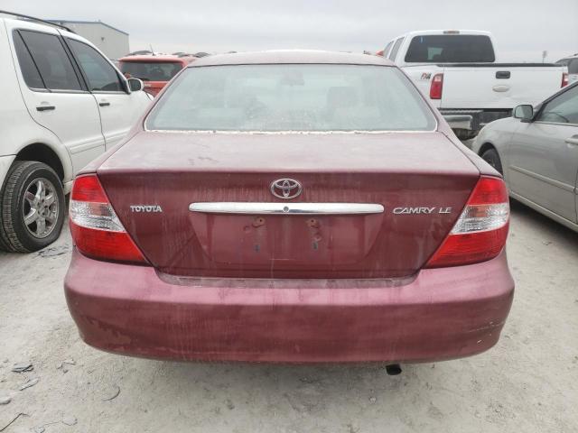 Photo 6 from auction – 2002 TOYOTA CAMRY LE with VIN 4T1BE32K12U067837