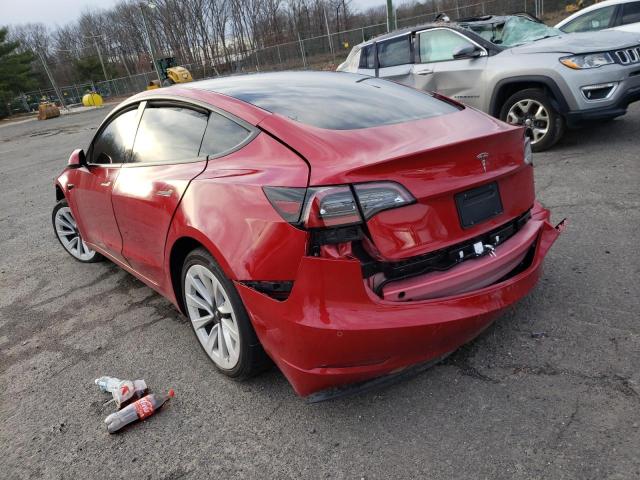 Photo 2 from auction – 2022 TESLA MODEL 3 with VIN 5YJ3E1EA4NF371046