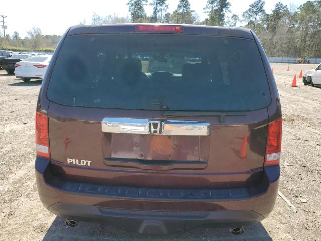 Photo 6 from auction – 2012 HONDA PILOT EXL with VIN 5FNYF3H57CB010436