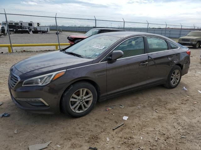 HYUNDAI SONATA SE 2015 with VIN 5NPE24AF7FH105012 - Photo from auction