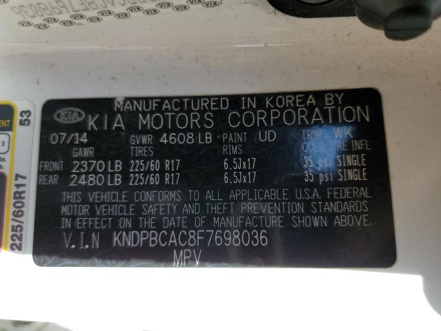 Photo 14 from auction – 2015 KIA SPORTAGE L with VIN KNDPBCAC8F7698036