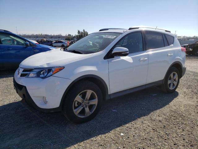 TOYOTA RAV4 XLE 2015 with VIN 2T3RFREV5FW343633 - Photo from auction