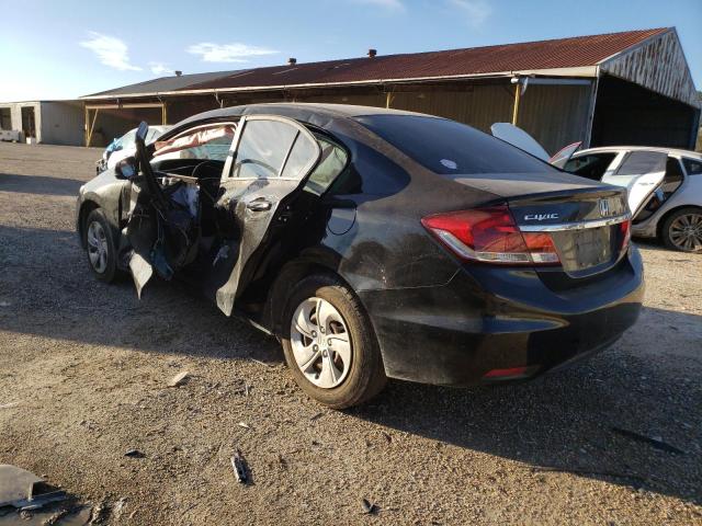 Photo 2 from auction – 2014 HONDA CIVIC LX with VIN 19XFB2F52EE035222