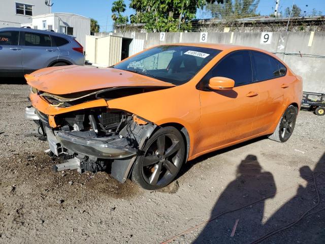 DODGE DART GT 2014 with VIN 1C3CDFEB9ED876665 - Photo from auction