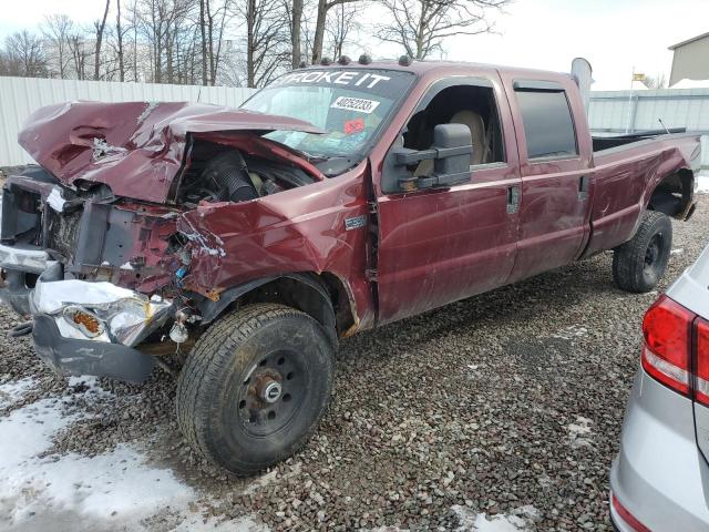 FORD F350 2000 with VIN 1FTSW31F1YED49954 - Photo from auction