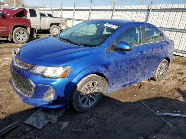 CHEVROLET SONIC LT 2017 with VIN 1G1JD5SH9H4107277 - Photo from auction