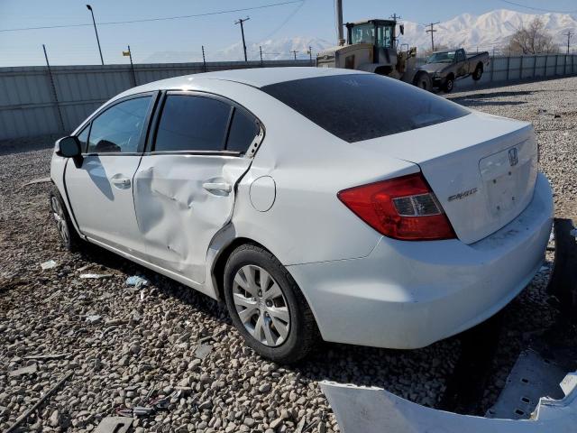 Photo 2 from auction – 2012 HONDA CIVIC LX with VIN 2HGFB2F55CH580771