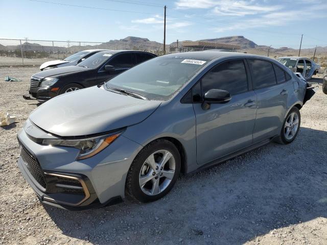 TOYOTA COROLLA SE 2022 with VIN 5YFS4MCE2NP136672 - Photo from auction