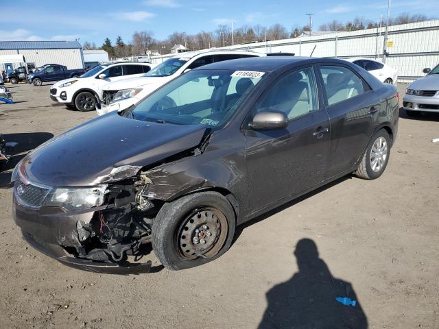 KIA FORTE EX 2013 with VIN KNAFU4A21D5654419 - Photo from auction