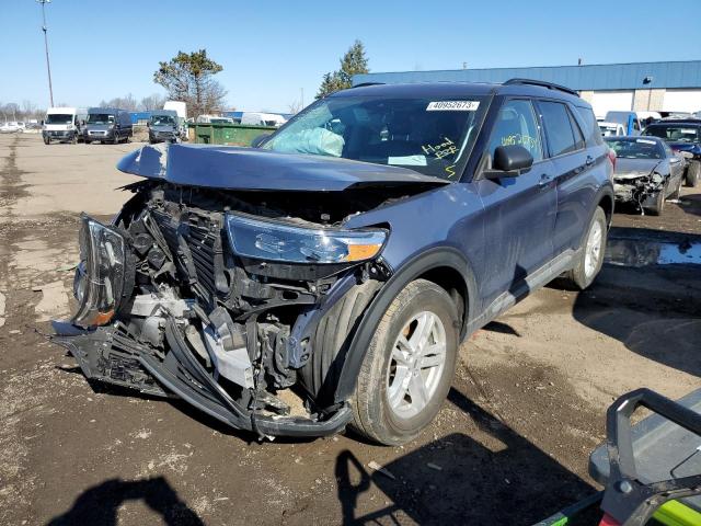 FORD EXPLORER X 2021 with VIN 1FMSK8DH6MGC43158 - Photo from auction